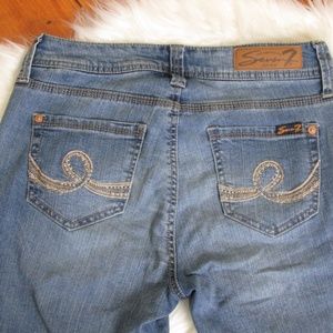 Seven7 Bermuda Shorts Sz 4 E74